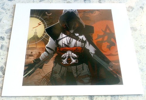 Litografía ezio auditore - ezio,
